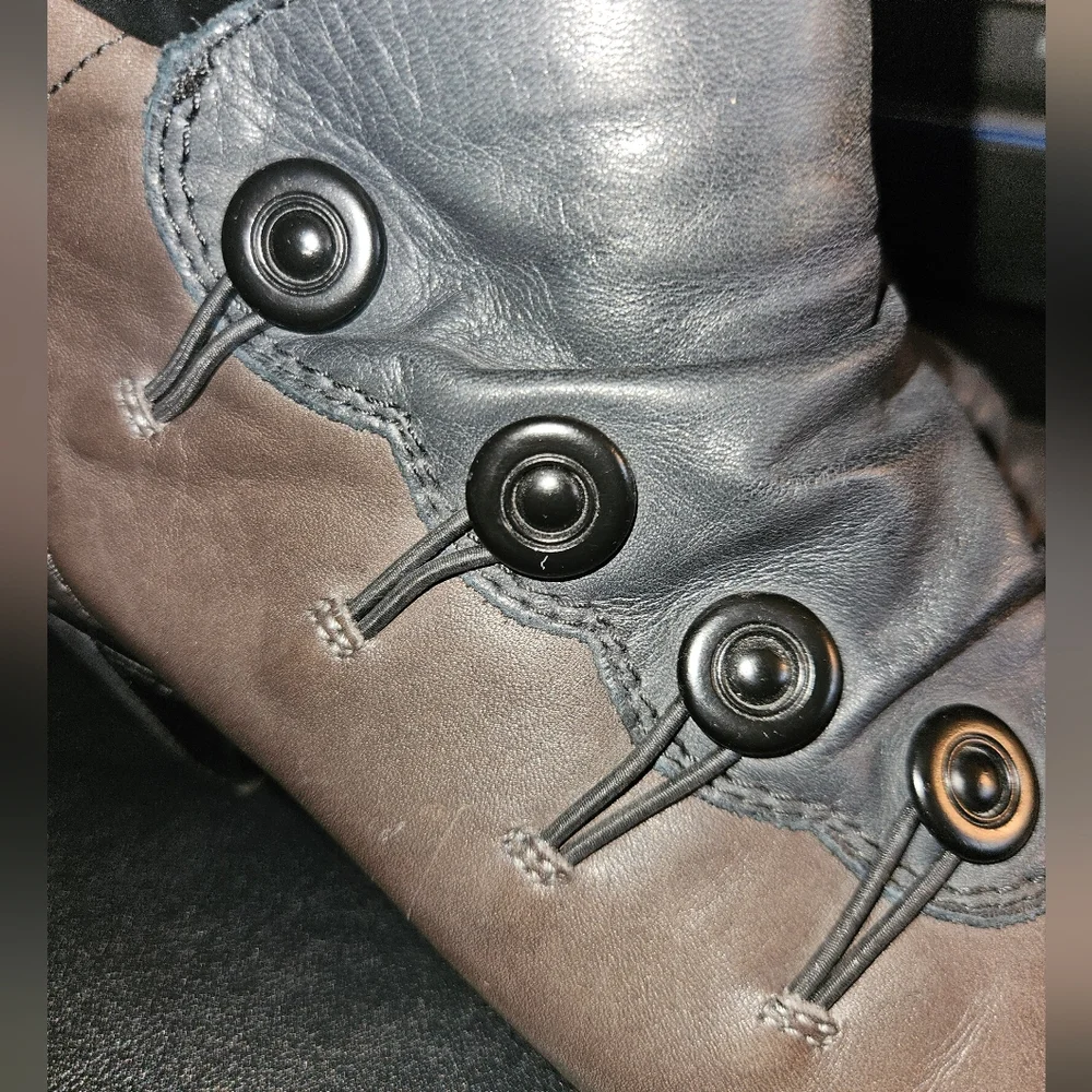 Remonte Annemarie Vintage Inspired Leather Colorblock Booties  Size 37 (6)